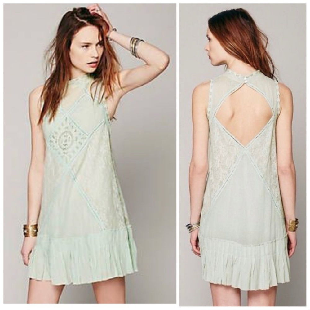 Free People Angel One Lace Dress